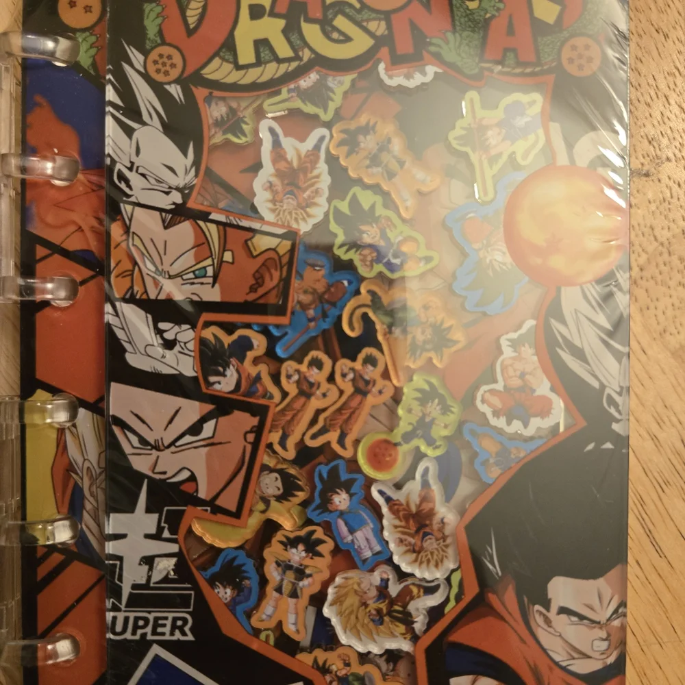 Dragon Ball Z Label Maker with Colorful Design